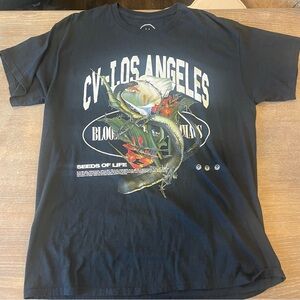 cvla los angeles graphic tee t shirt